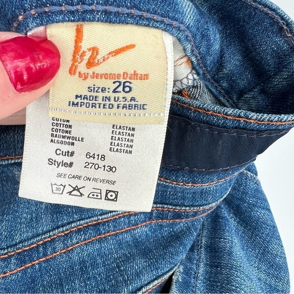 Citizens of Humanity Bootcut Jeans Stretch Low Rise Whiskered USA Made Women 26 - Picture 9 of 14